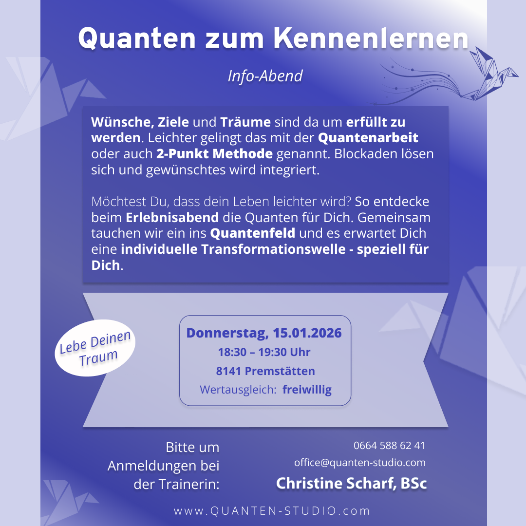 Quanten zum Kennenlernen