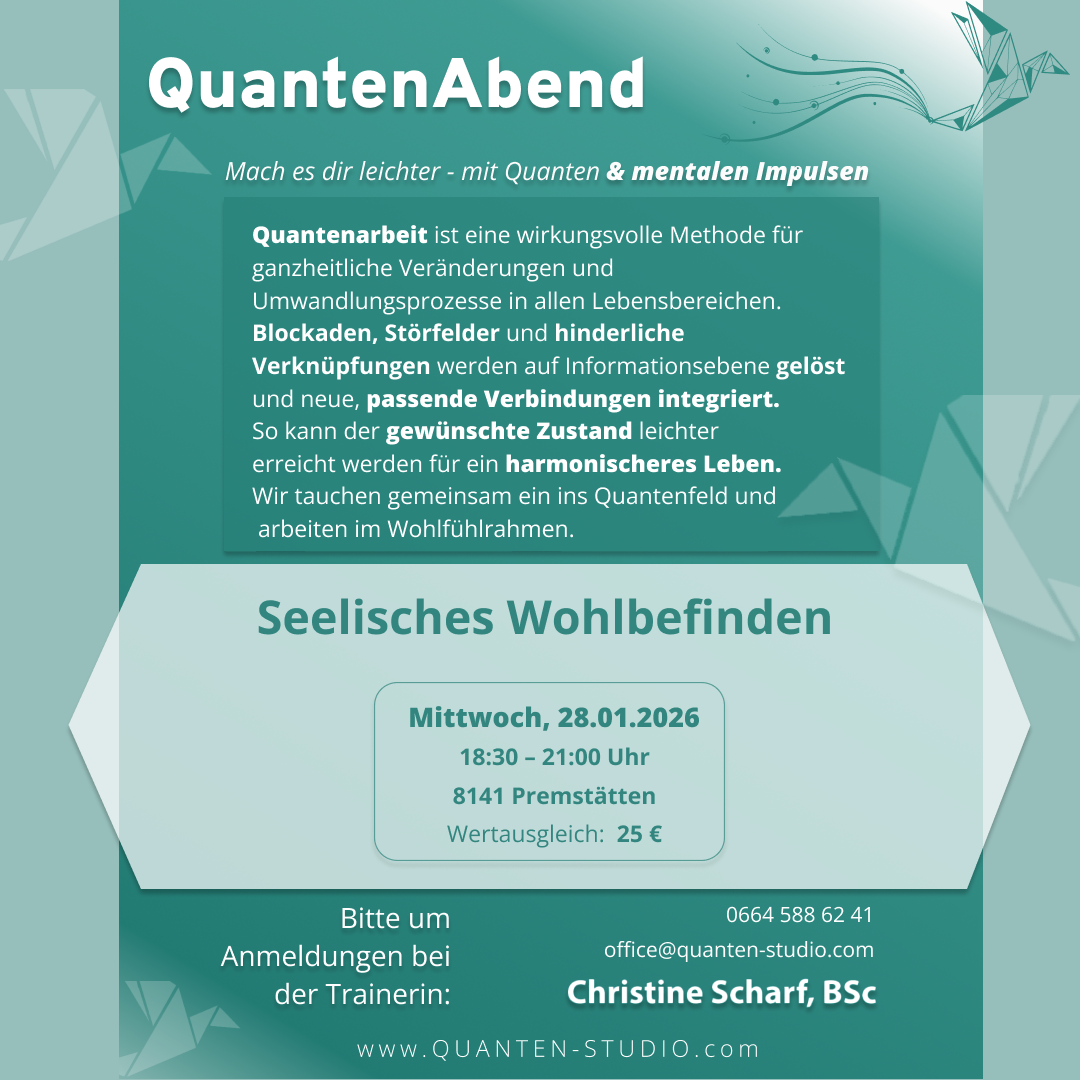 Quantenabend am 28.01.26
