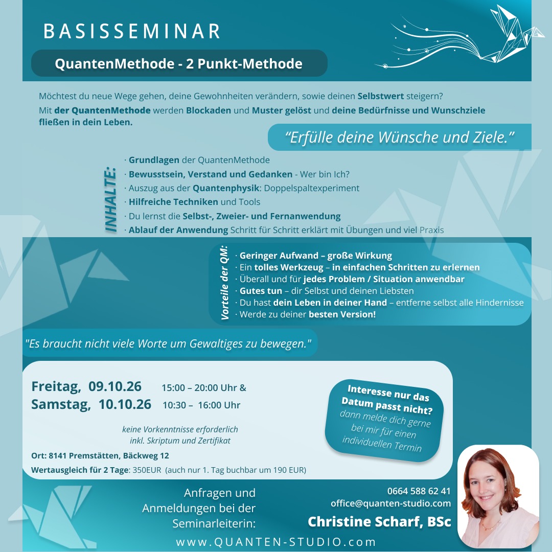 Basisseminar 9. und 10.10.26